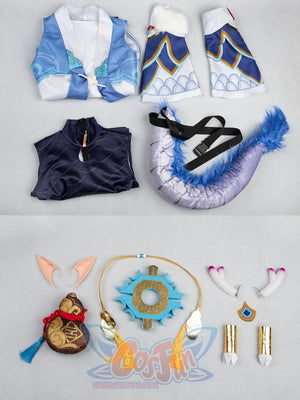 Honkai: Star Rail Bailu Cosplay Costume C07873E B Costumes