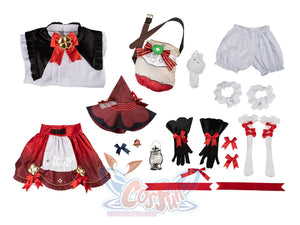 Genshin Impact Klee Blossoming Starlight Cosplay Costume C08336E Costumes