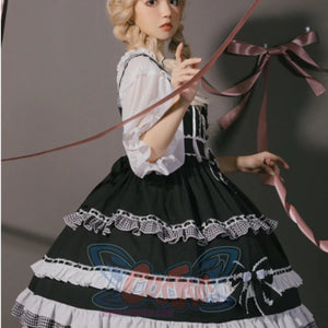 Daily Lovely and Cool Lolita Jumper Skirt - cosfun