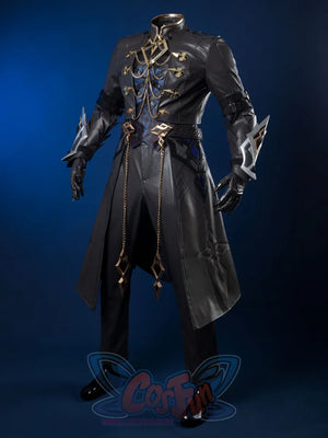 Genshin Impact Fatui Harbinger The Captain Il Capitano Cosplay Costume C09227 AAA Costumes