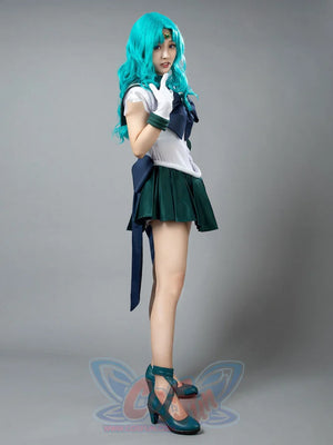 Sailor Super S Film Neptune Michiru Kaioh Michell Cosplay Costumes Mp001404