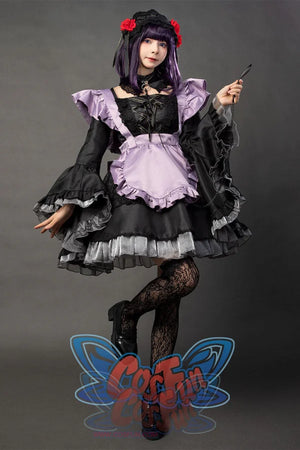 Comic My Dress-Up Darling Kitagawa Marin Shizuku Kuroe Maid Dress Cosplay Costumes C01013