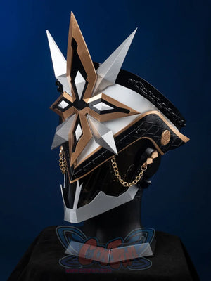 Genshin Impact Fatui Harbinger The Captain Il Capitano Cosplay Costume C09227 AAA Costumes