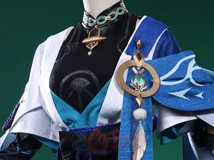 Genshin Impact Scaramouche Wanderer Cosplay Costume - angle 17