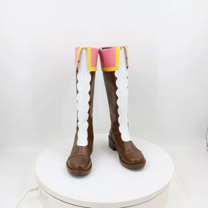 Yu-Gi-Oh! Zexal Three Cosplay Shoes C07866 Women / Cn 35 & Boots