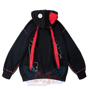 【PRE-SALE】COSFUN Original Black Cosplay Full Zip Hoodie FAN00019 Sweatshirt