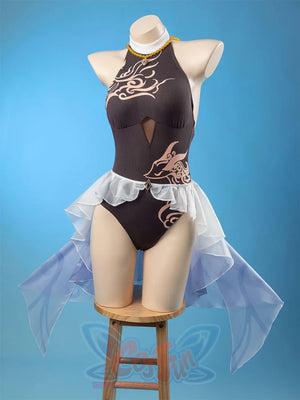 Genshin Impact Ganyu Swimsuit C07683 Costumes