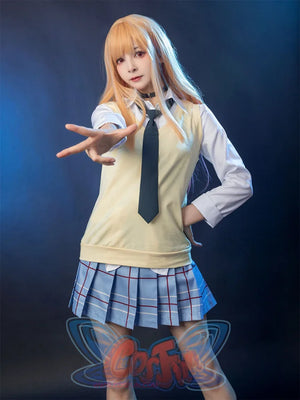 My Dress-Up Darling Kitagawa Marin Uniform And Vest Cosplay Costume C01104 Costumes
