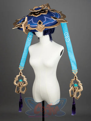 Genshin Impact Scaramouche Wanderer Cosplay Costume - angle 33