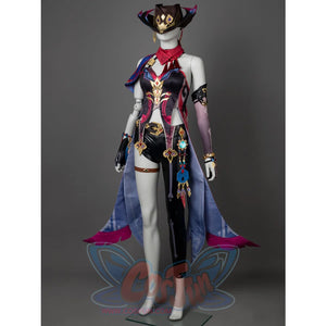 Genshin Impact Chasca Cosplay Costumes C09280 B Costumes