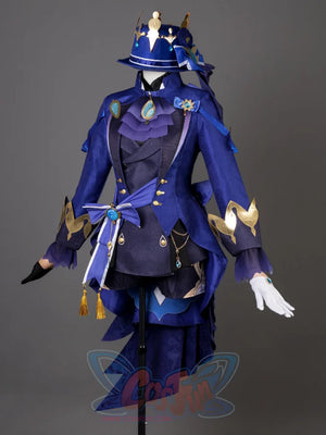 Genshin Impact Black Furina Hydro Archon Cosplay Costume C08739E B Costumes