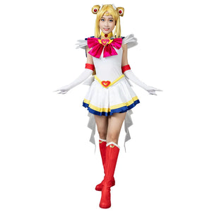 Sailor Super S Film Tsukino Usagi Serena Cosplay Costumes Mp001570