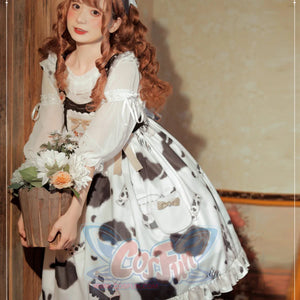 Sweet Caramel Daily Lovely Lolita Jumper Skirt