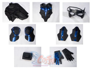 Nightwing cosplay costume - Complete accessory set with costumes, armor, mask, belt and gloves