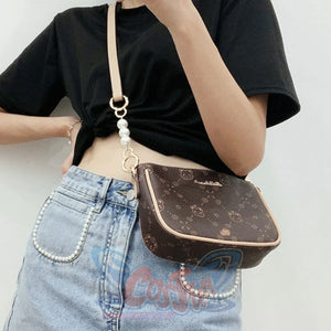 New Style Vintage Printed Bear Crossbody Bag