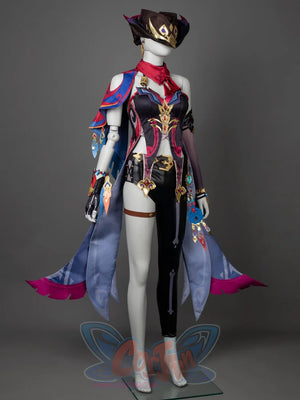 Genshin Impact Chasca Cosplay Costumes C09280 B Costumes
