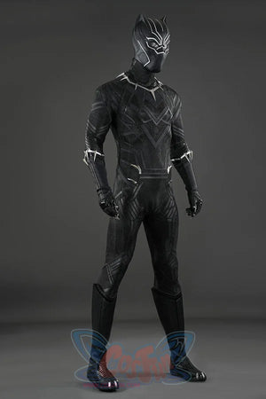 Pre-Sale Black Panther T’challa Cosplay Costume C09222S Costumes