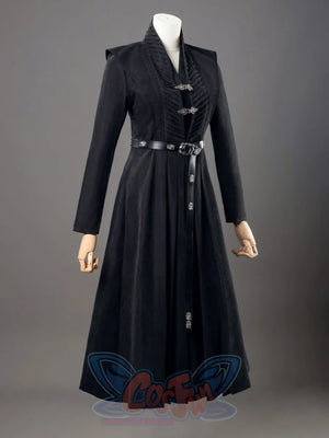 Rhaenys Targaryen cosplay costume uses medieval-inspired lines and royal styling for a fantasy court costume look.