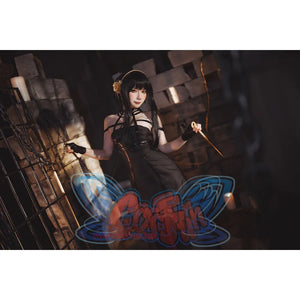 Spy×Family Yor Forger Briar/Thorn Princess Cosplay Costume C00918 Costumes