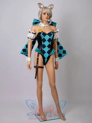 Genshin Impact Lynette Cosplay Derivative Bodysuit Swimsuit Fy0019 Costumes