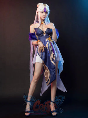 Genshin Impact Ningguang Orchid’s Evening Gown Cosplay Costume C00976 Costumes