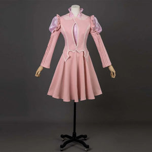【READY TO SHIP】Romantic Pink Witch Cosplay Costume Elegant Puff Sleeve Dress BST0122 Costumes