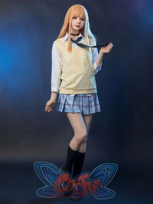 My Dress-Up Darling Kitagawa Marin Uniform And Vest Cosplay Costume C01104 Costumes