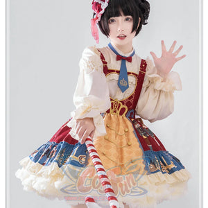 Christmas The Nutcracker Lolita Jumper Skirt Sets