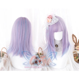 Harajuku Highlights Long Hair Lolita Wig Purple
