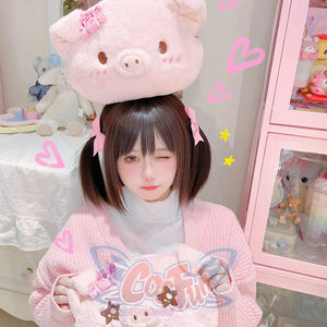 Lovely Lolita Pig Crossbody Bag