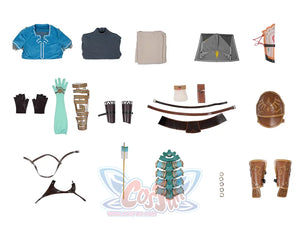 The Legend Of Zelda: Tears The Kingdom Link Cosplay Costume C09219S Costumes