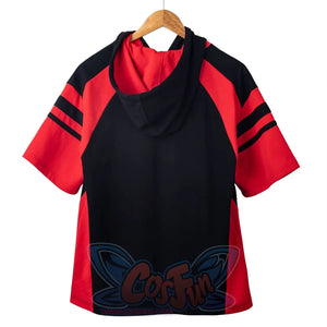 【PRE-SALE】COSFUN Original Original Spider Theme Cosplay Short Sleeve Hooded Sweatshirt A00014 Sweatshirt