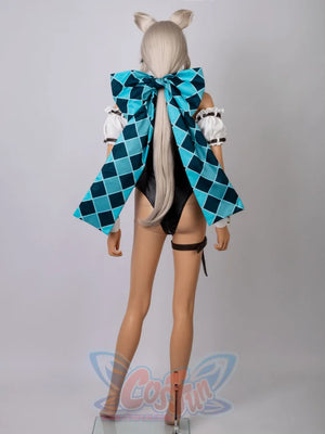 Genshin Impact Lynette Cosplay Derivative Bodysuit Swimsuit Fy0019 Costumes