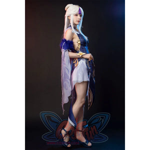 Genshin Impact Ningguang Orchid’s Evening Gown Cosplay Costume C00976 Costumes