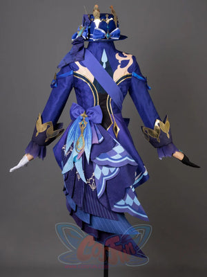 Genshin Impact Black Furina Hydro Archon Cosplay Costume C08739E B Costumes