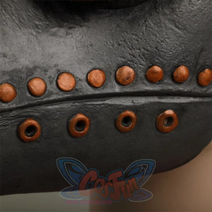 Halloween Medieval Steampunk Plague Doctor Latex Cosplay Prop Mask Bird Beak J40461 Props & Accessories