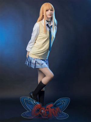 My Dress-Up Darling Kitagawa Marin Uniform And Vest Cosplay Costume C01104 Costumes
