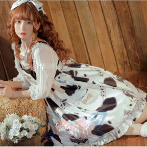 Sweet Caramel Daily Lovely Lolita Jumper Skirt