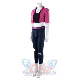 Fantastic Four Invisible Woman Susan Storm Cosplay Costume N09953
