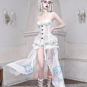 Alice White Gothic Lace-Up Birdcage Corset S22873