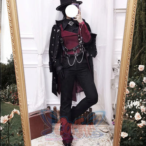 Vintage Little Prince Lolita Straight Autumn Winter Pants