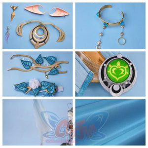 Genshin Impact Lauma Cosplay Costume N09545 Costumes