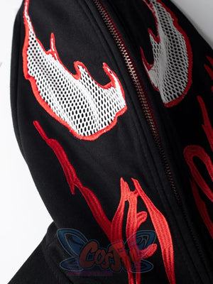 Cosfun Original Black Red Cosplay Hoodie A00005 Sweatshirt