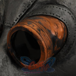 Halloween Medieval Steampunk Plague Doctor Latex Cosplay Prop Mask Bird Beak J40461 Props & Accessories