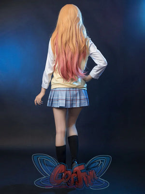 My Dress-Up Darling Kitagawa Marin Uniform And Vest Cosplay Costume C01104 Costumes