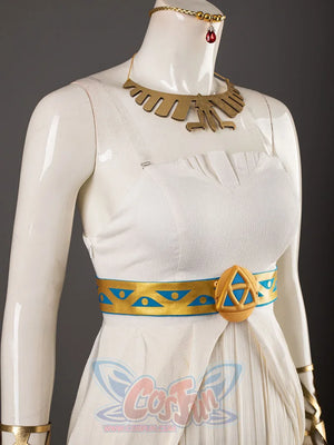 The Legend Of Zelda: Breath The Wild Princess Zelda Dress Cosplay Costumes C08294