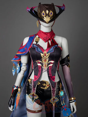 Genshin Impact Chasca Cosplay Costumes C09280 B Costumes