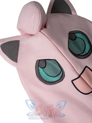 Cosfun Original Dreamy Melody Pink Cosplay Full Zip Hoodie A00007 Sweatshirt