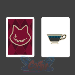 Genshin Impact Lyney Lynette Poker Card C08557 Costumes