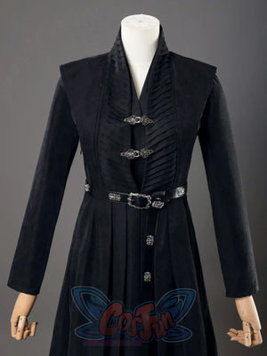 Rhaenys Targaryen cosplay costume detail view keeps the outfit trim and layered costume pieces easy to inspect.